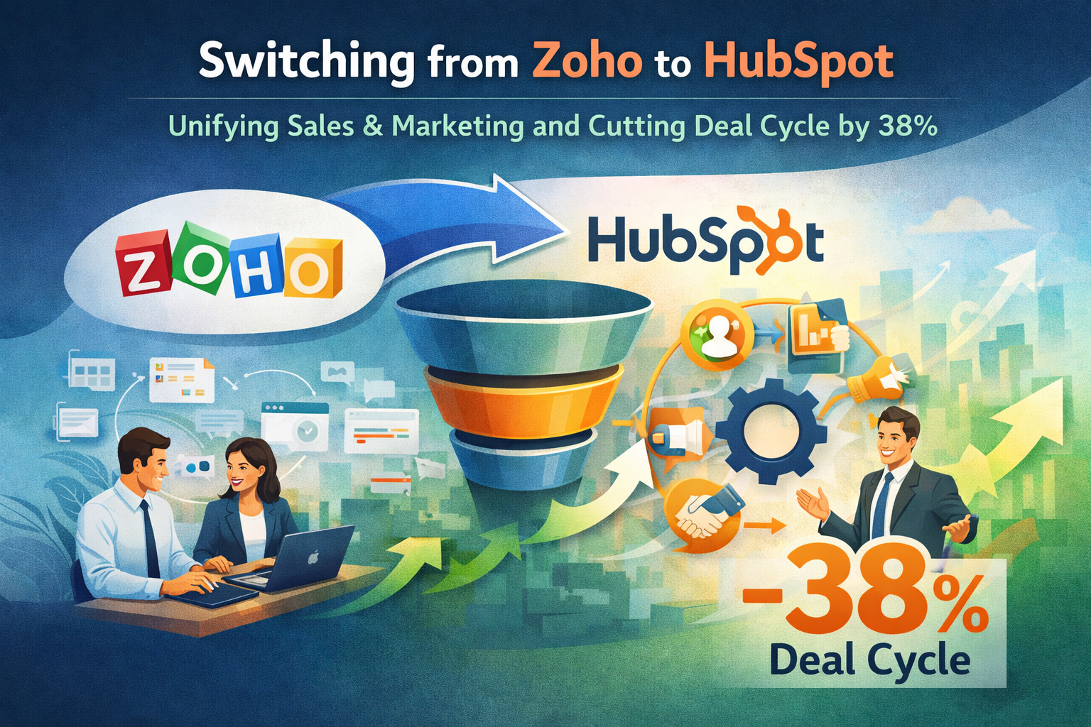 zoho to hubspot