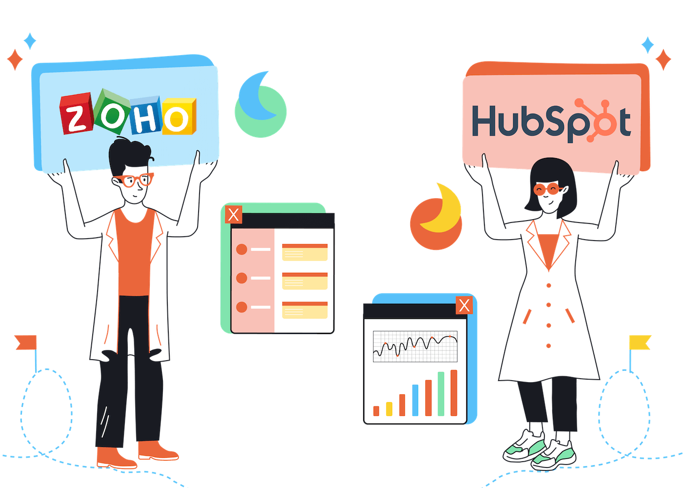 Zoho-vs-Hubspot